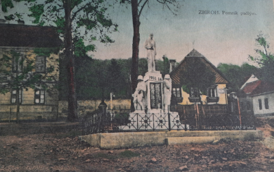 Pomník padlým s bustou T. G. Masaryka, Zbiroh