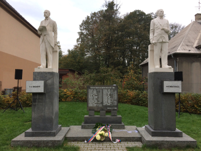 Památník v Ostravě-Staré Bělé